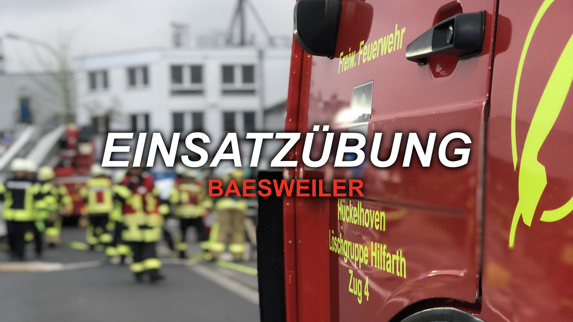 Übungsabend in Baesweiler